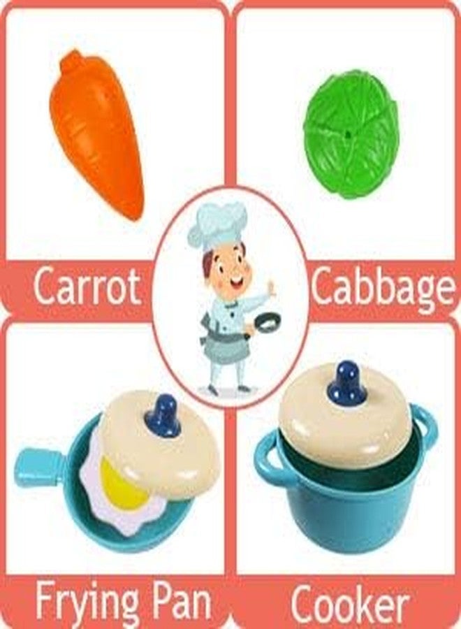 Mahi Enterprise 3-in-1 Carry-Along Kitchen Toy Set - 19-Piece Pretend Cooking Set for Girls, Boys and Toddlers (Multicolor) - Image 5